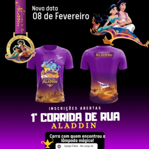Event cover 1� CORRIDA DE RUA ALADDIN
