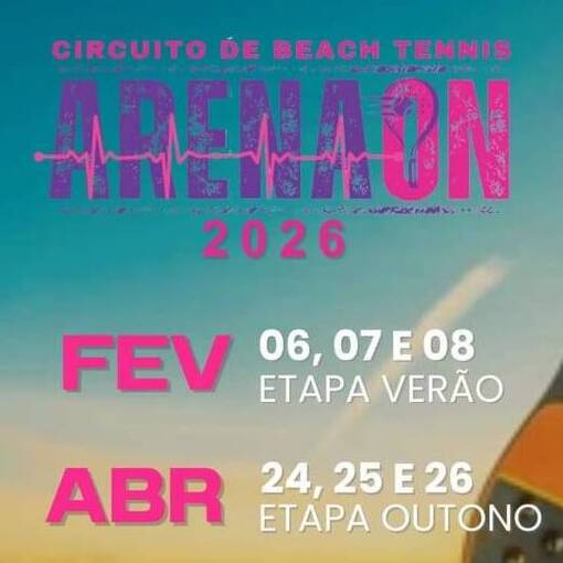 Naslovnica dogodka CIRCUITO ARENA ON 2026 ETAPA VERÃO