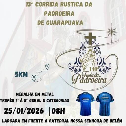 Event cover 13� Corrida R�stica da Padroeira de Guarapuava 2026