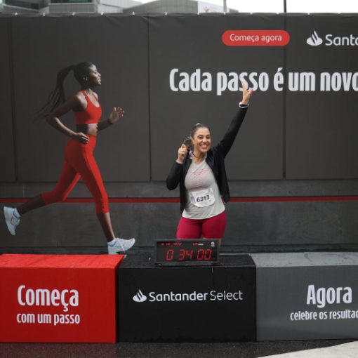 Capa do evento Cortesia - Santander Track & Field Run Series - An�lia Franco
