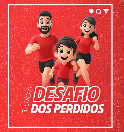 Event cover 3� DESAFIO DOS PERDIDOS