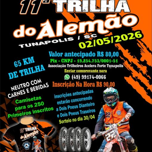 Event cover 11� TRILHA DO ALEM�O