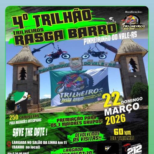 Event cover 4� TRILH�O TRILHEIROS RASGA BARRO