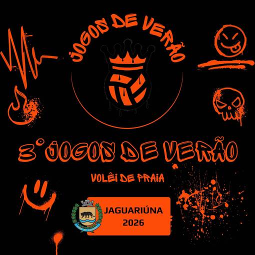 Event cover 3�s Jogos de Ver�o (Semana 02de04) - V�lei de Praia - Jaguari�na 2026