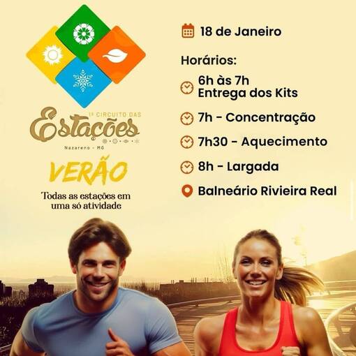 Event cover Corrida de Ver�o Nazareno 2026