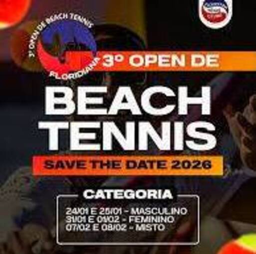 Event cover 3� Open de Beach Tennis - Floridiana