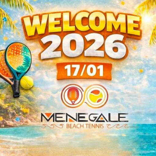 Event cover Welcome 2026 - Menegale Beach T�nis