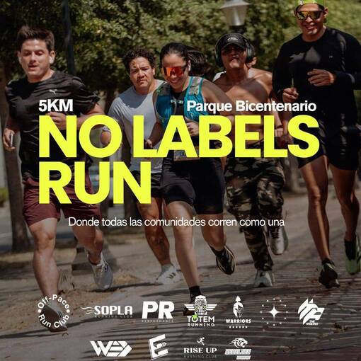 Event cover NO LABELS RUN