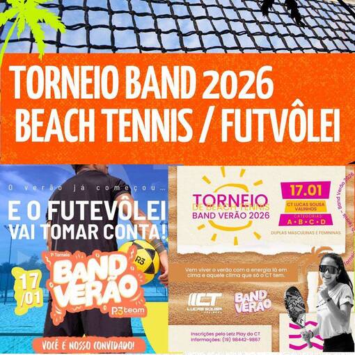 Event cover TORNEIO BAND VER�O 2026