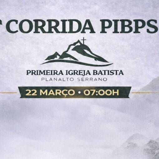 Event cover 1� Corrida PIBPS