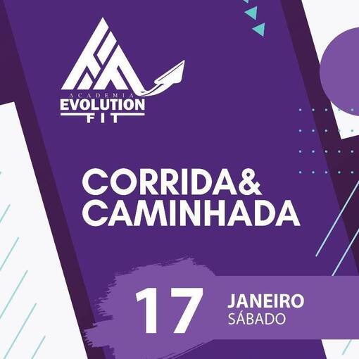 Event cover 1� Corrida e Caminhada Evolution Fit