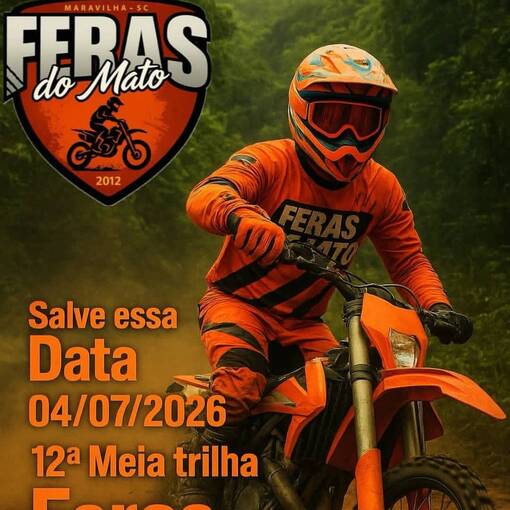 Event cover 12 ª MEIA TRILHA FERAS DO MATO