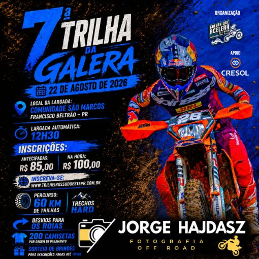 Event cover 7 ª TRILHA DA GALERA