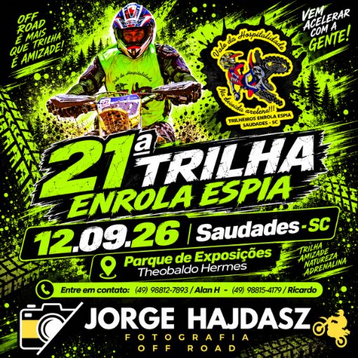 Event cover 21 ª TRILHA ENROLA ESPIA