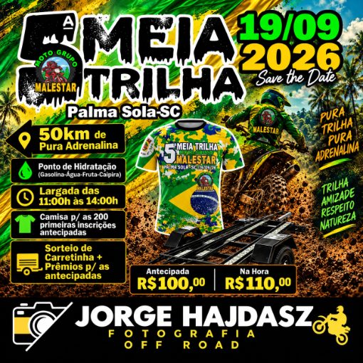 Event cover 5 ª MEIA TRILHA MALESTAR