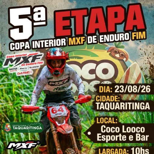 Event cover COPA INTERIOR MXF DE ENDURO FIM - TAQUARITINGA