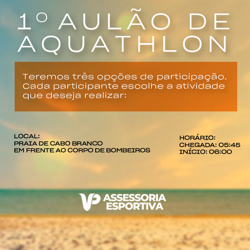 Event cover AUL�O DE AQUATHLON DA VP