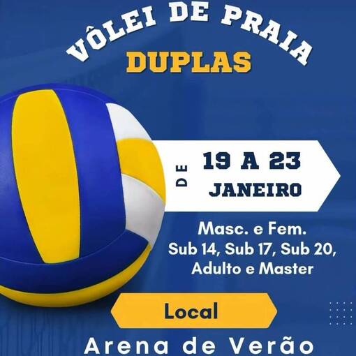 Event cover V�lei de Praia - Duplas - V�lei em A��o
