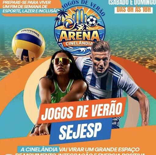 Event cover Jogos de Ver�o PRAIA DA CINEL�NDIA 
