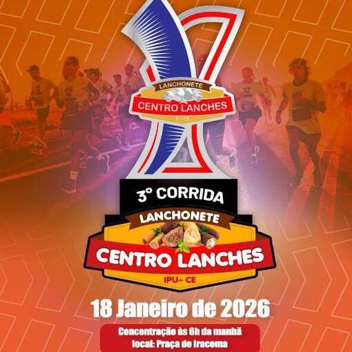 Couverture de l'événement 3º CORRIDA LANCHONETE CENTRO LANCHES