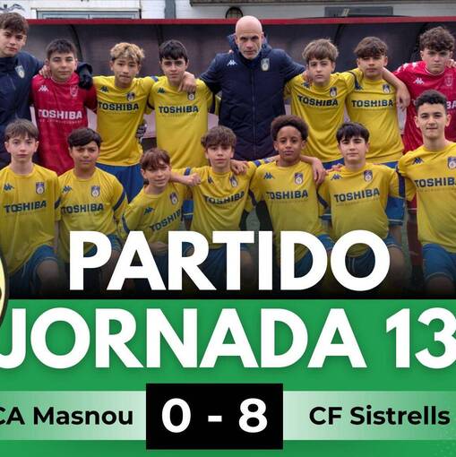 Event cover CF Sistrells Infantil Vs AT. Masnou 