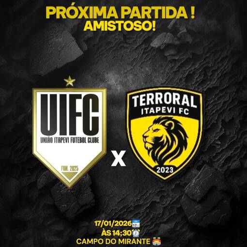 Event cover Amistoso - Uni�o Itapevi F.C X Terroral Itapevi F.C
