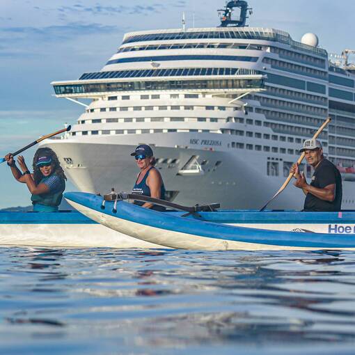 Event cover Canoa Havaiana. Santos. 18/01/26.