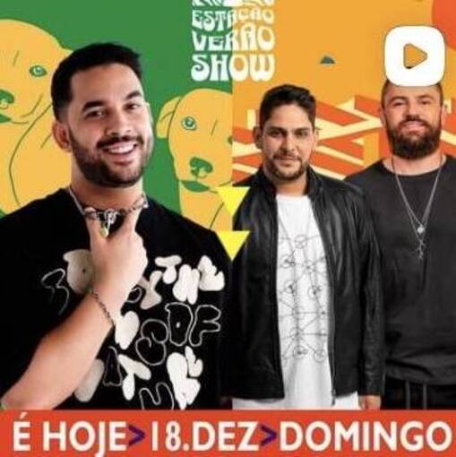 Event cover ESTA��O VER�O - JORGE & MATEUS - HENRY FREITAS