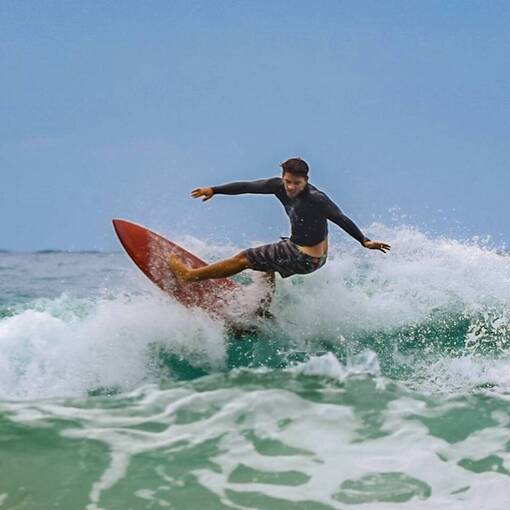 Event cover Escola de Surf Sabrina Carrijo - Domingo 18/01  