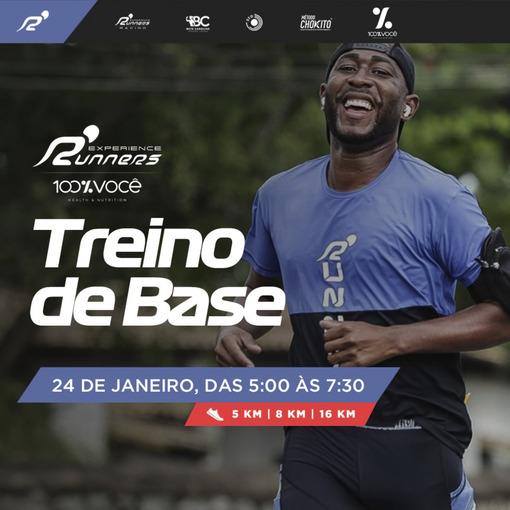 Event cover Treino de Base Runners 100% Voc�