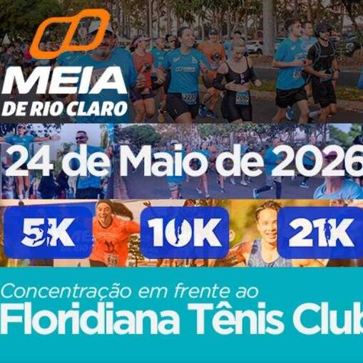 Capa do evento Meia de Rio Claro - 2026