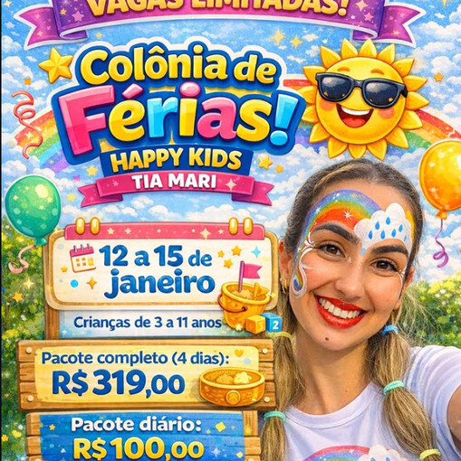 Event cover Col�nia de F�rias da Tia Mari