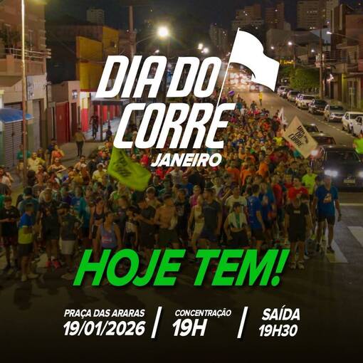 Event cover Dia do Corre - 19/01/2026