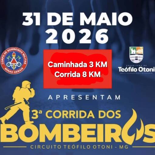 Copertura dell'evento 3� Corrida dos Bombeiros - Circuito Te�filo Otoni, MG