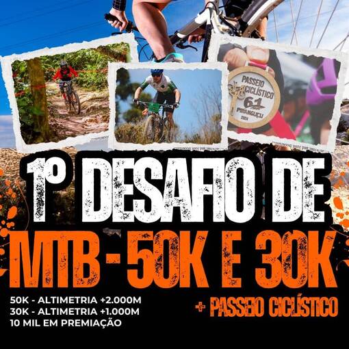 Capa do evento 1� Desafio de MTB de Pirangu�u/MG