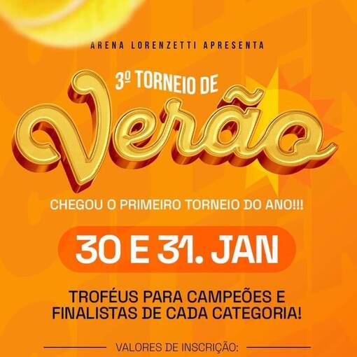 Portada del evento TORNEIO DE VER�O ARENA LORENZETTI 