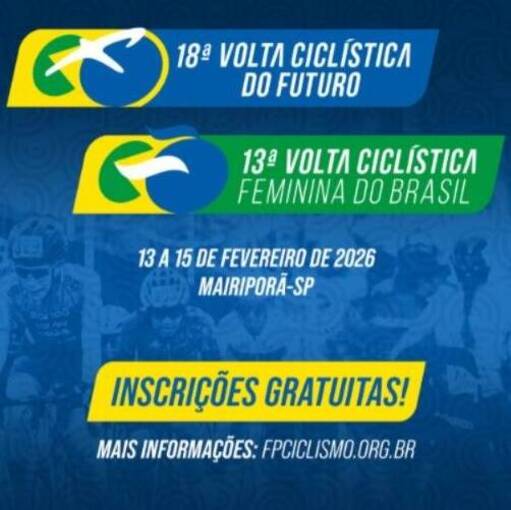 Event cover 13a. Volta Cicl�stica do Futuro e 18a. Volta Cicl�stica Feminina do Brasil