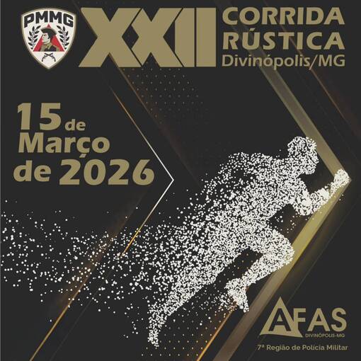 Capa do evento XXII Corrida Rustica da PM de Divin�polis - MG
