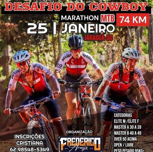 Copertura dell'evento Desafio do Cowboy MTB
