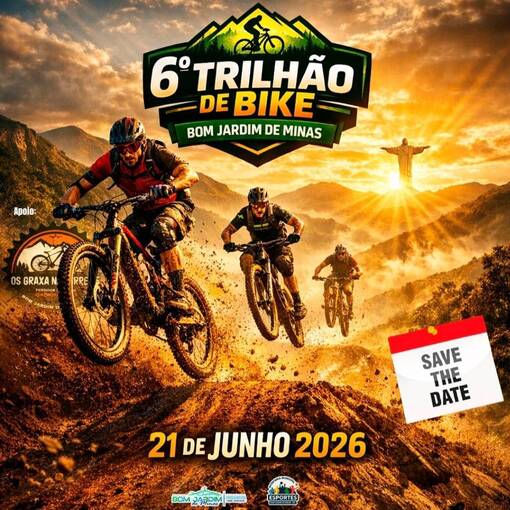 Event cover 6� Trilh�o de Bike de Bom Jardim de Minas