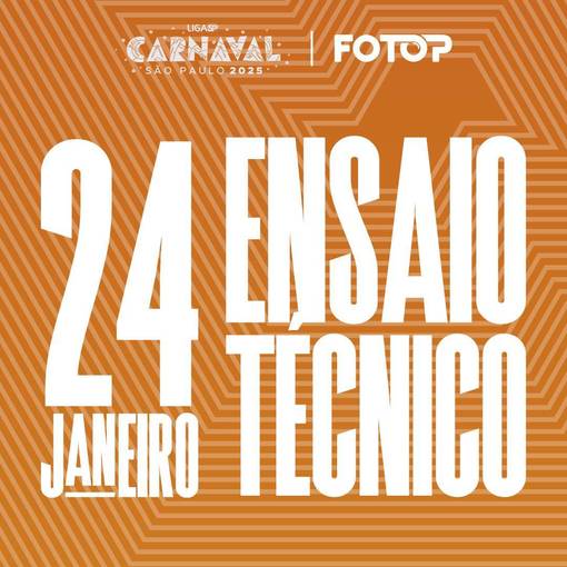 Copertura dell'evento Carnaval de S�o Paulo - Ensaio T�cnico - 24/01