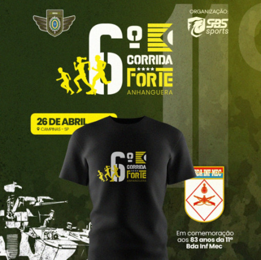 Event cover 6� CORRIDA FORTE ANHANGUERA - EX�RCITO