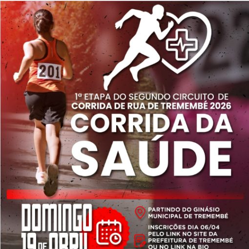 Capa do evento 1� ETAPA CORRIDA SA�DE 2026