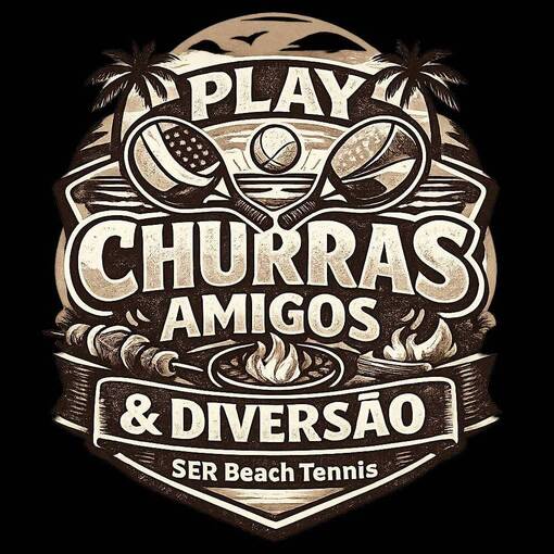 Event cover SER Beach Tennis | Play Churras Amigos & Divers�o