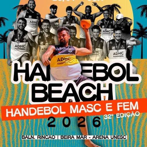 Event cover  HANDEBOL - 32� RINC�O HANDEBOL BEACH SC- 2026
