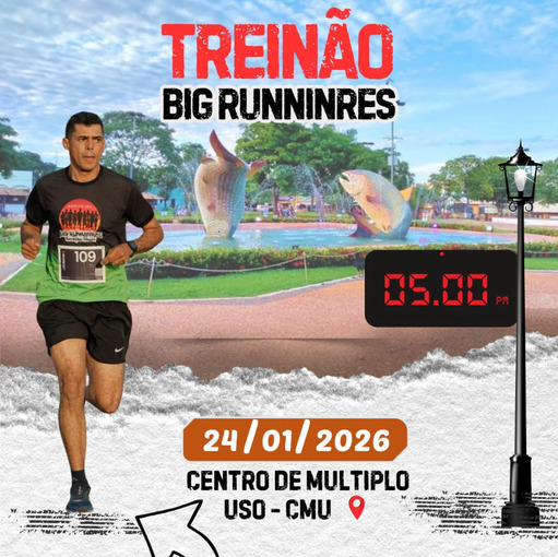 Capa do evento TREIN�O BIG RUNINRES