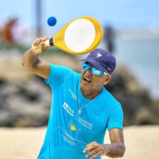 Portada del evento track& field ver�o cabedelo frescobol