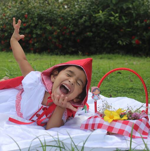 Copertura dell'evento Ensaio Fotogr�fico de Anivers�rio Maria Valentina (Chap�uzinho Vermelho)