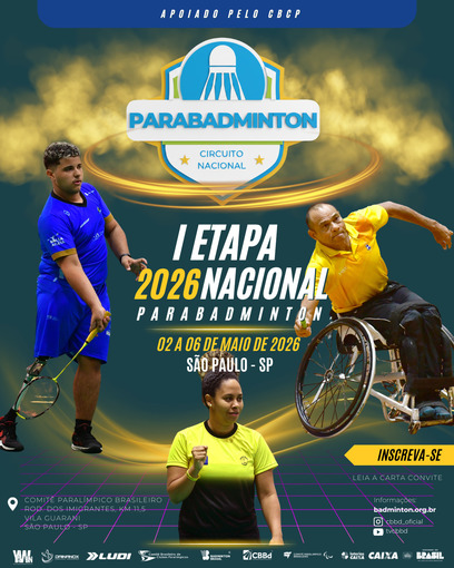 Event cover 1� ETAPA CIRCUITO NACIONAL DE PARABADMINTON