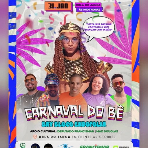 Copertura dell'evento Carnaval do Be